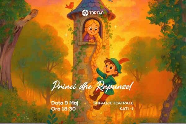 “Princi dhe Rapunzel” vjen në Toptani!