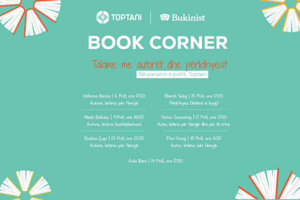 Takime letrare në zemër të Toptanit