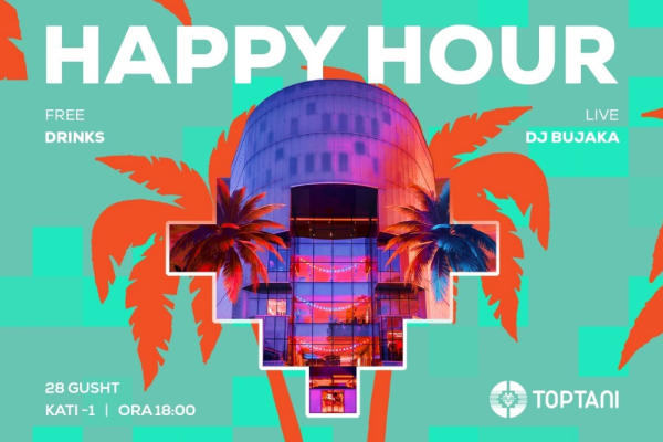 Toptani Happy Hour